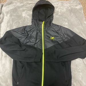 NWT Nike Air Full Zip Up - Size MEDIUM - Black, Green - Great Condition